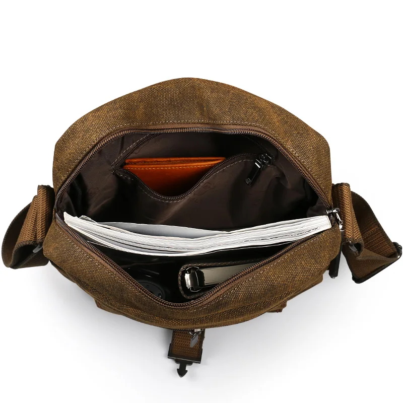 Ruil جديد الرجال قماش حقائب كتف الترفيه رسول خمر في الهواء الطلق ارتداء المقاومة حقيبة عادية موضة حقيبة كروسبودي