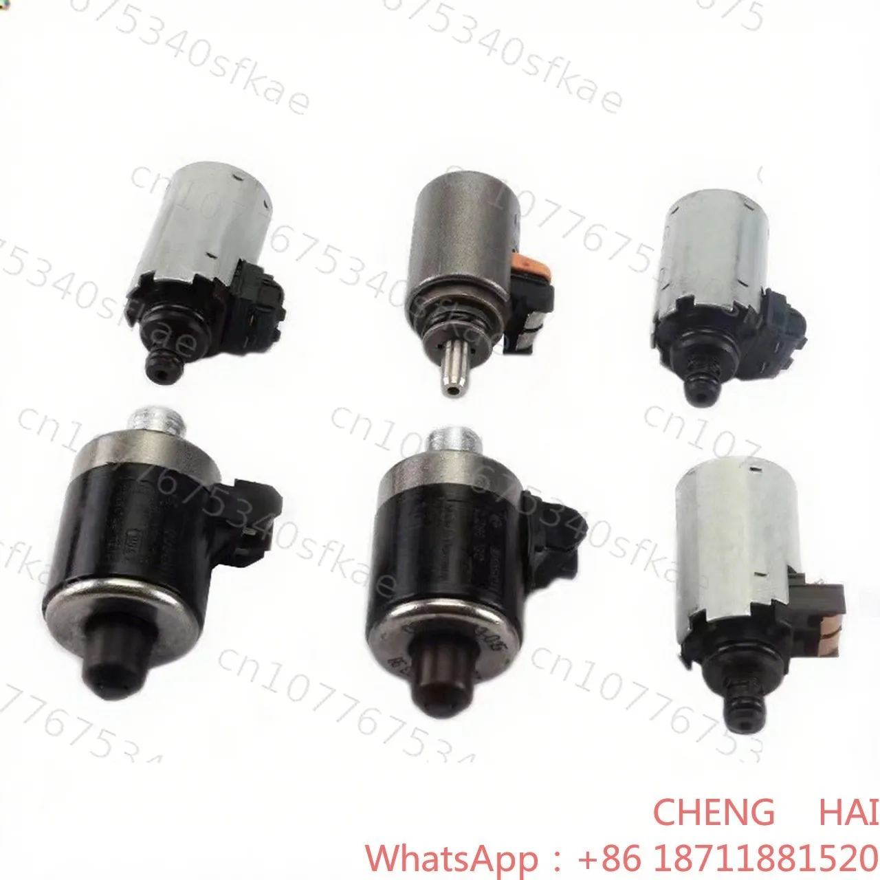 CHENG HAI 6-Piece 722.6 Mercedes Transmission Mercedes-Benz 5-SPEED 1996 Transmission Solenoid Valve Kit