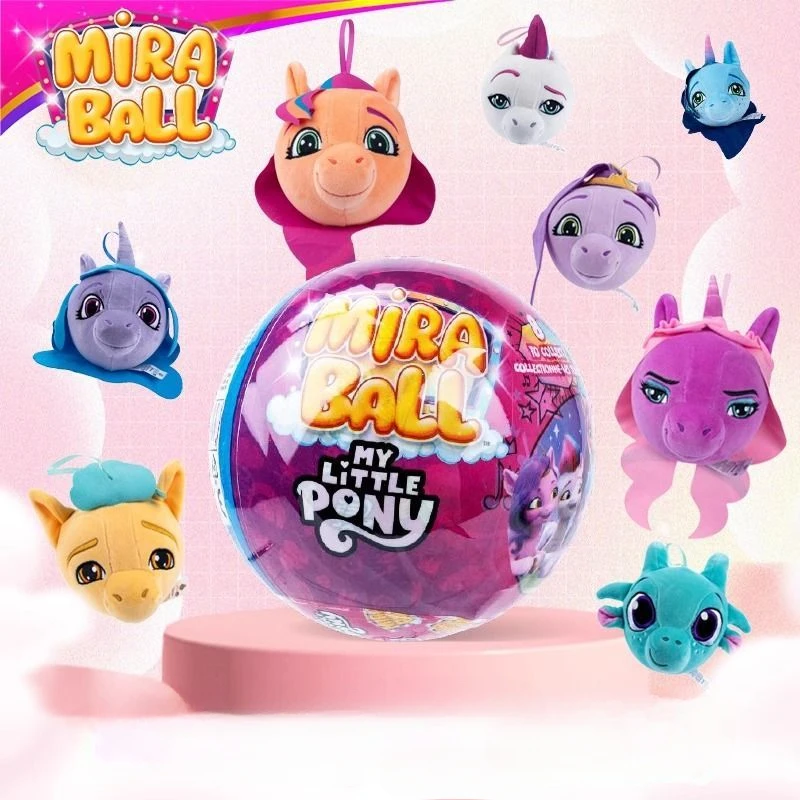 Hasbro Miraball My Little Pony Twillight Sparkle Rainbow Dash Film Peripheral Model Gashapon Children's Toys Girl's Gifts