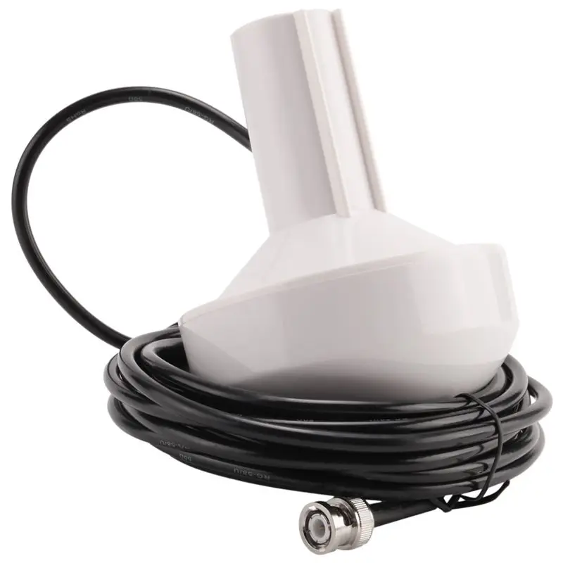 

5M Active GPS Marine Timing Antenna 1575+/-5MHz RHCP 42dB LNA Low Noise BNC Male G3/4 Waterproof