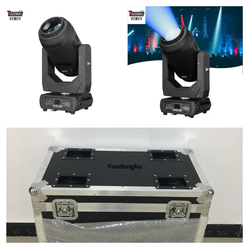 

2 pieces with roadcase 350w LED Moving Head dj Night Club Disco Stage Beam Moving Head spot Lights