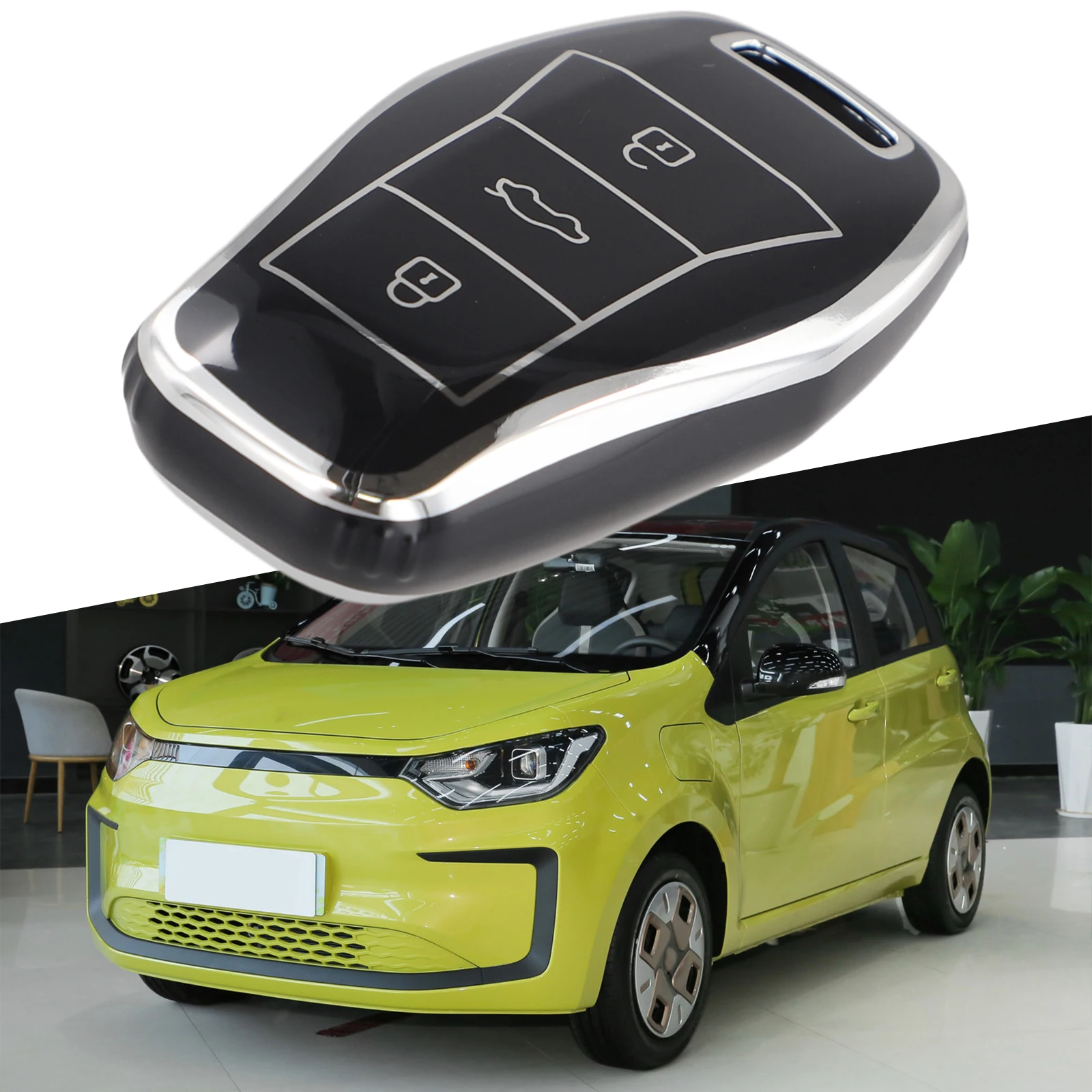 

Practical Car Remote Key Case Quick Installation Anti corrosion Design Fit for JAC SOL E10X QX X7 X8 E50 X6 A5