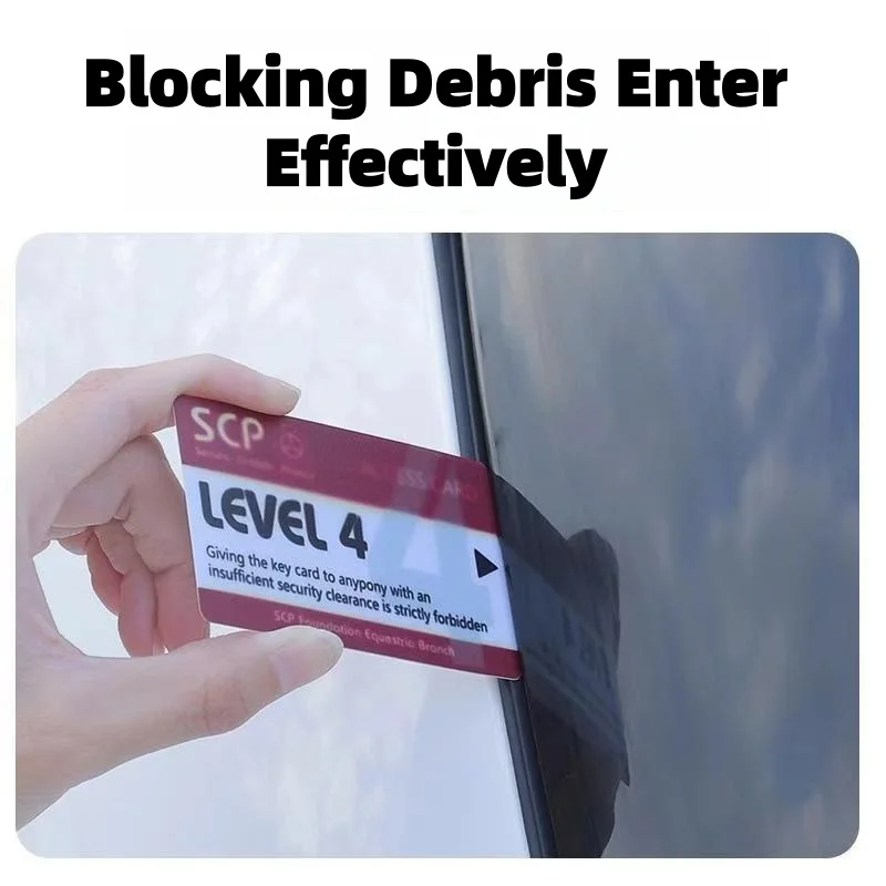 1.2m Auto Porta Bordo Striscia di Tenuta In Gomma C-Pillar Guarnizione Impermeabile Insonorizzata Sigillante per Auto Camion SUV Striscia Adesiva