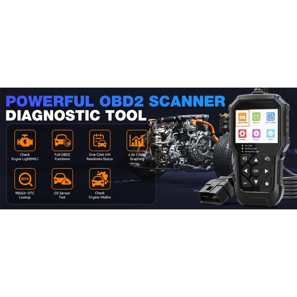 VD30PRO OBD2 Scanner Automotive Code Reader