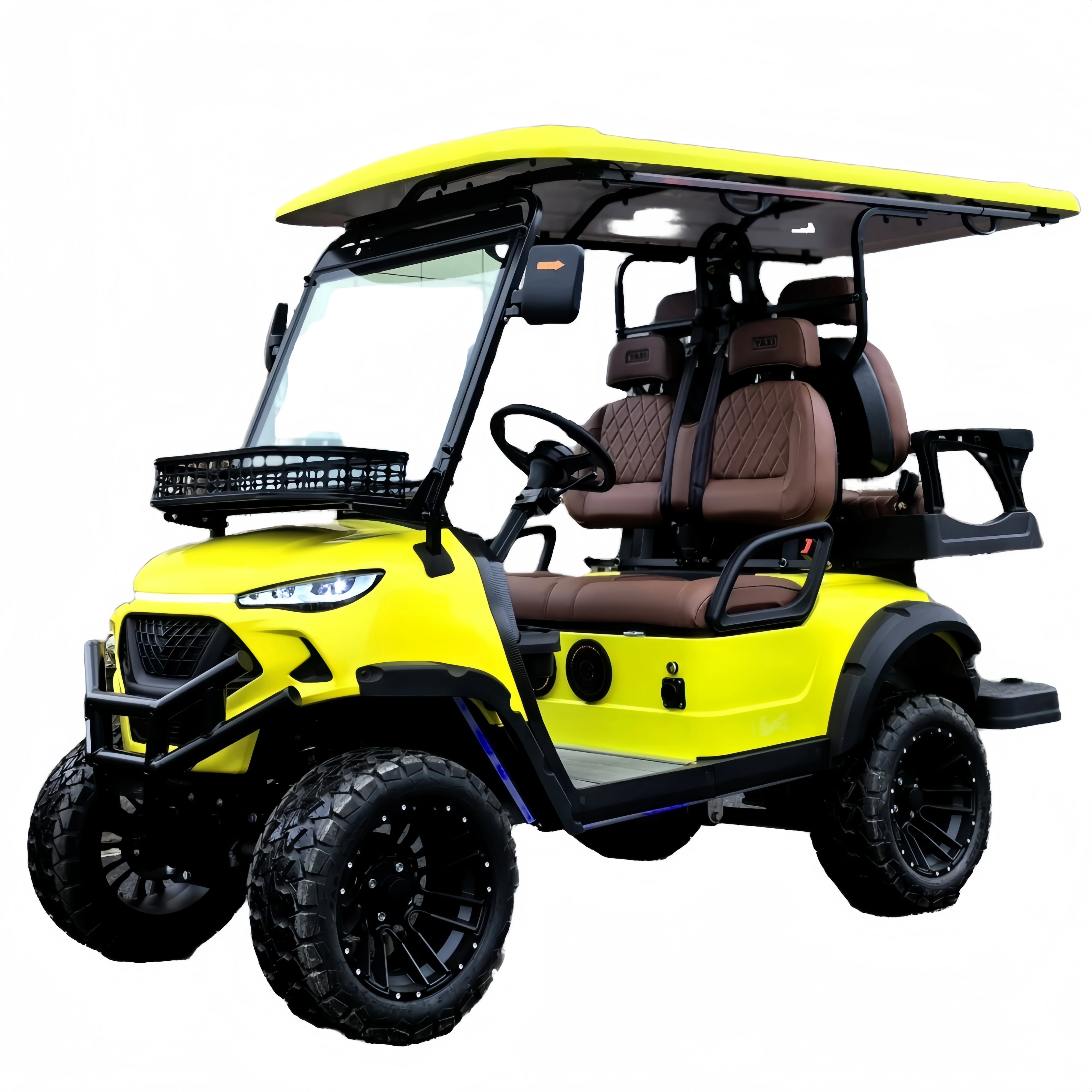 

Quality Wholesale Electric Vehicle Electric Golf Buggy with 4 Seaters for Garden Hotel Golf cart electric sightseeing car