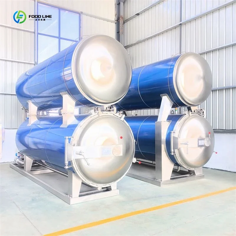 Horizontal Steam Sterilizer Autoclave Industrial Mushroom Substrate Sterilizing Machine for Sale FL Customized