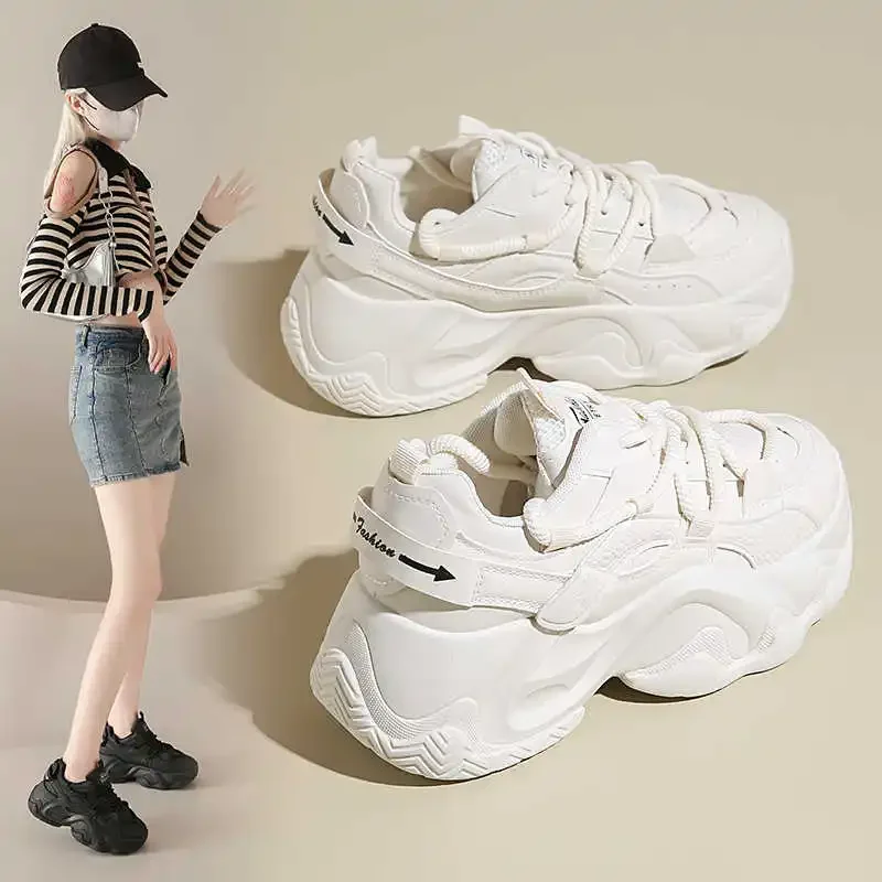 Zapatos Parkside de tacón grueso, zapatos de verano con plataforma, zapatillas de deporte con tacón para mujer, productos deportivos, moda para hombre, Topanky diario