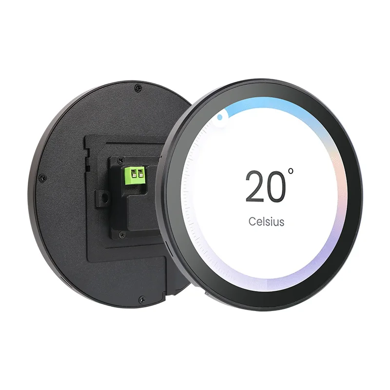 5 Inch Round Smart Touch Display YC-P5 RK3566 For Home Theater Audio Video Control Panel AV System