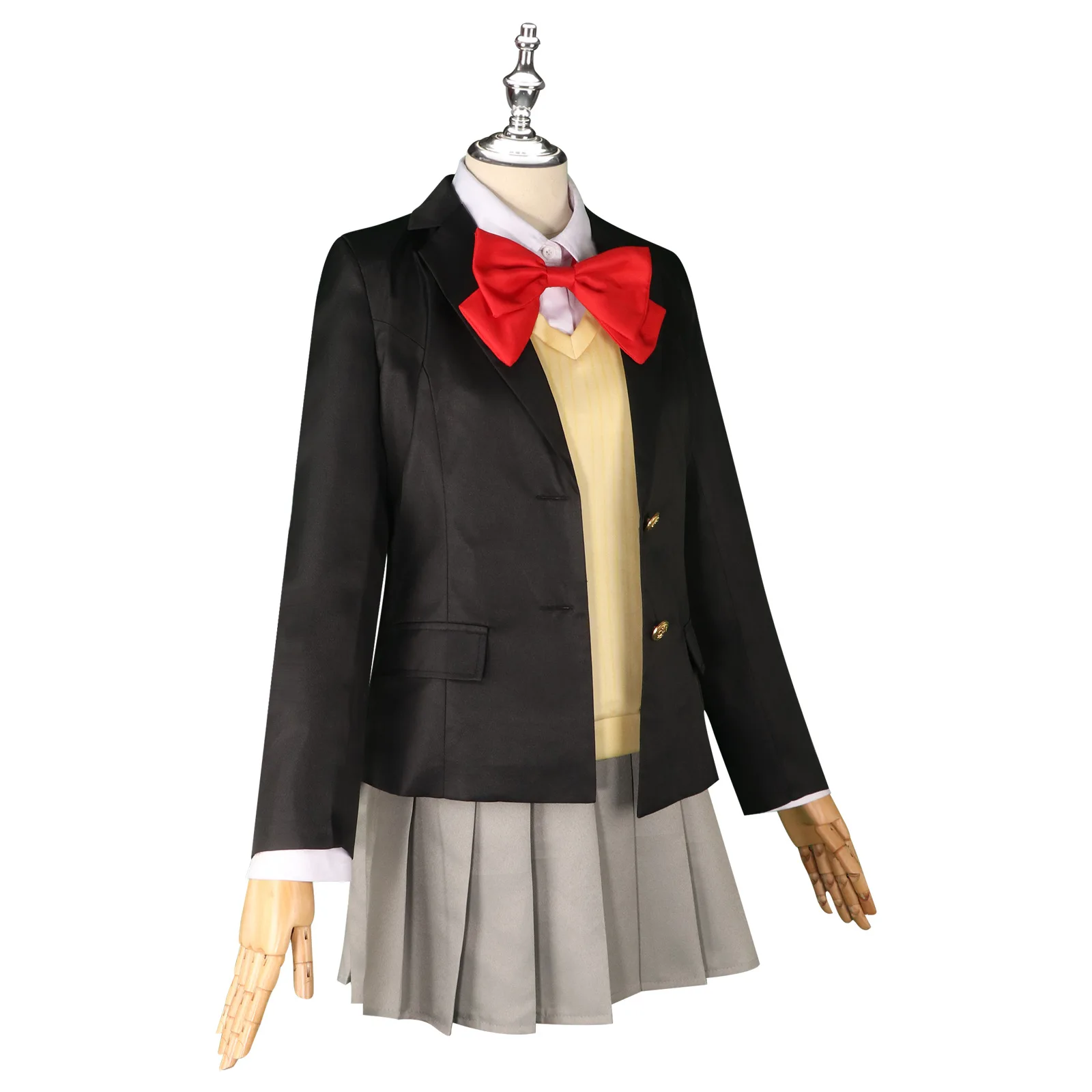 Unisex Anime Cos Tachibana Mirei Cosplay Costume Uniform Customized Size