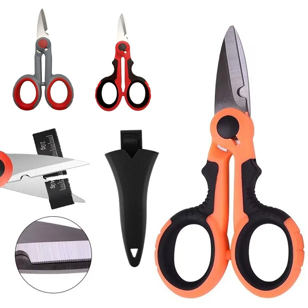 

Portable Stainless Steel Fishing Scissor Accessories Cut Braid Line Carp Fishing Tools for Angler