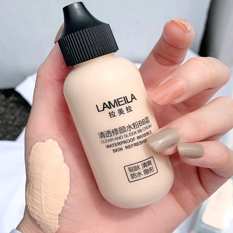 1 Chiếc Matte Liquid Foundation Chống Thấm Kem Trang Điểm Che Tối Vòng Tròn Corrector Che Khuyết Điểm Dưỡng Trắng Da Mặt Nền Mỹ Phẩm