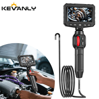 4.3INCH Screen 360° Steering Industrial Endoscope Camera 200W 1080P Two-Way Adjustable Car Body Inspect Maintenance Tool