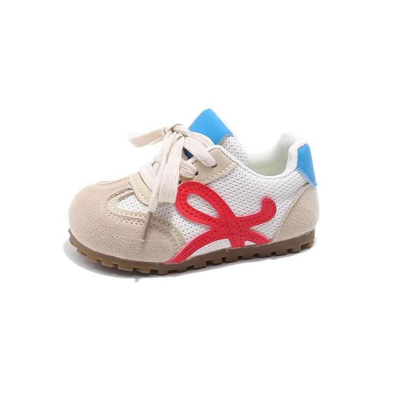 Children Sneakers 2025 New Summer Mesh Breathable Lightweight Sports Shoes for Boys Girls Baby Outdoor Casual Walk Flat Shoes