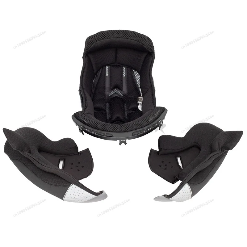 Motorcycle Helmet Lining Removable and Washable Inner Pad For Soman x8 SM965 Sm955-s TAIKO Full Face Motorcycle Helmets Riding 2