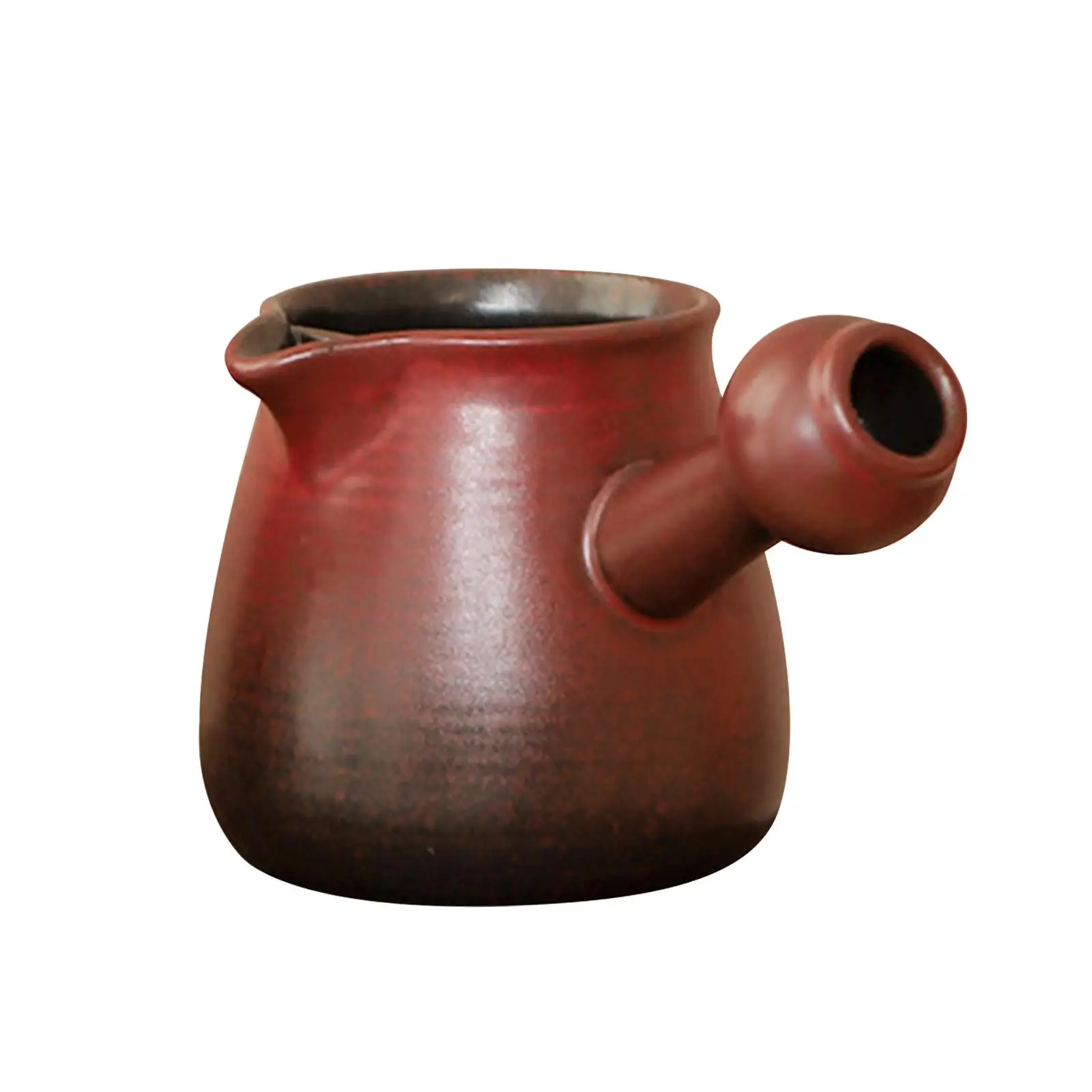 Handcrafted Ceramic Teapot with Fine Mesh Strainer for Oolong Black Green Tea Enthusiasts Household Kitchen Tool