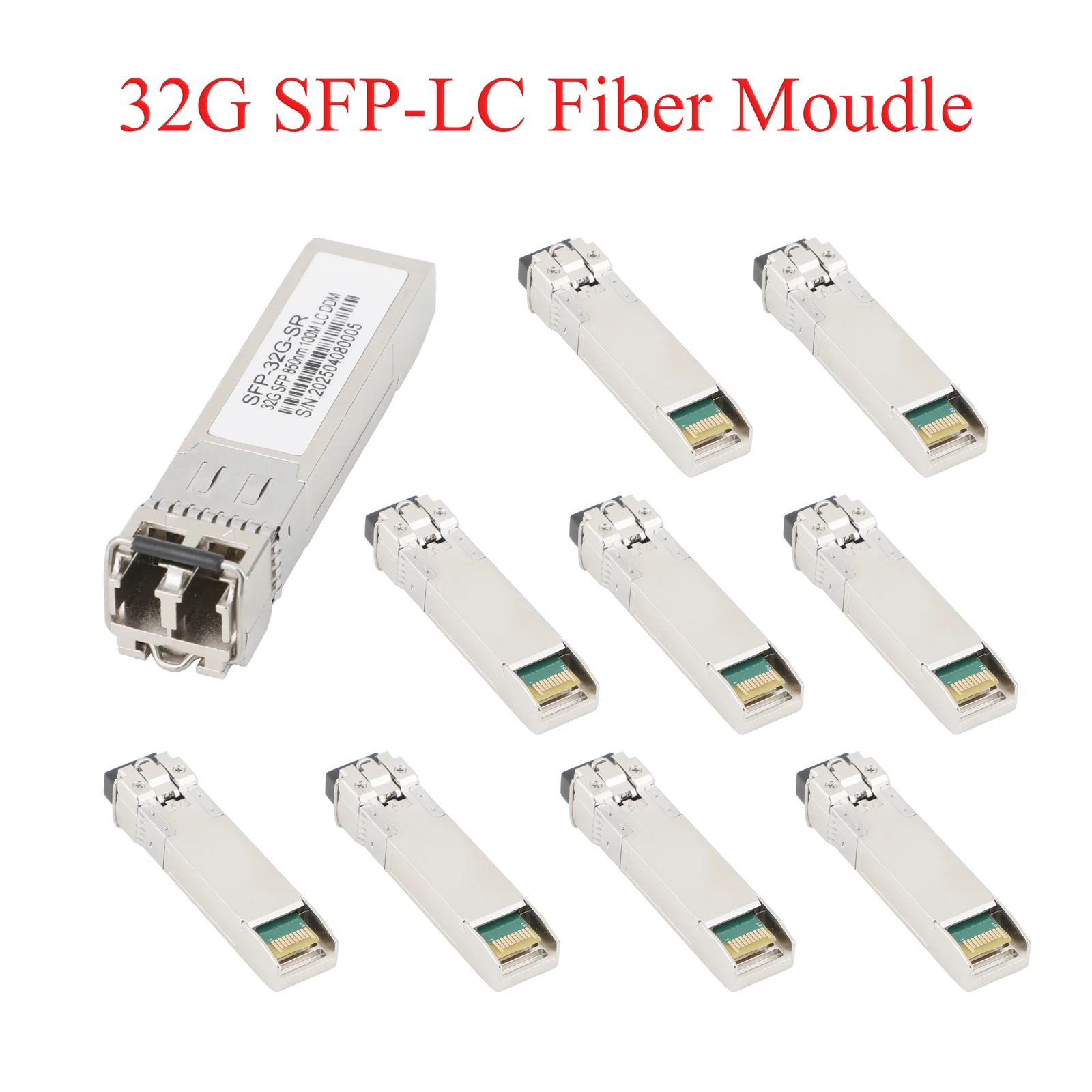 

10PCS 32G SFP Optical Module 850nm/1310nm