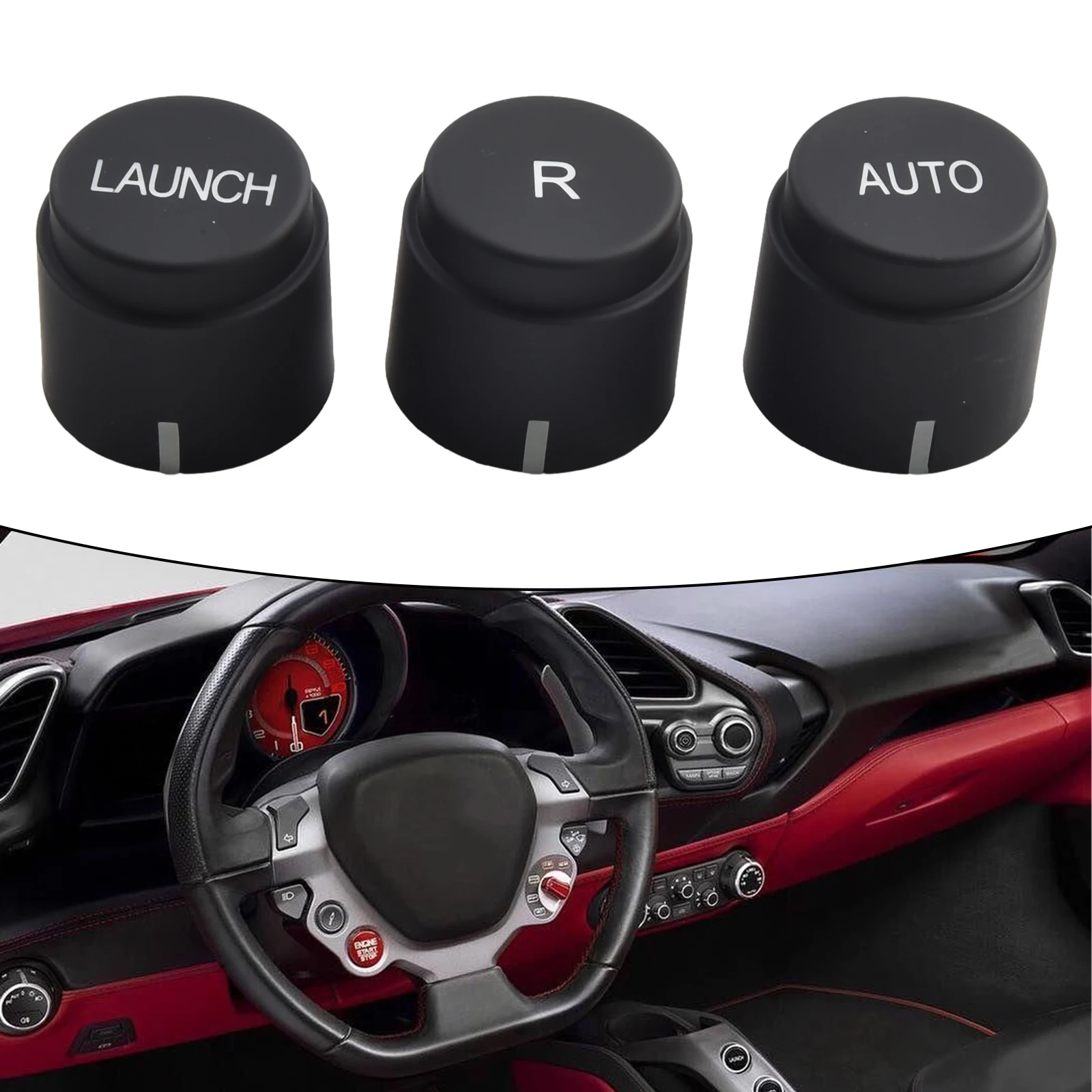 Brand New Car Button Cover Car Accessories 83045000 Button Panel Gearbox Control For Ferrari 458 For Ferrari F12 Auto