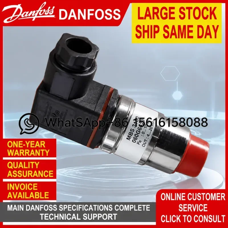 Danfoss MBS3350 MBS3150 Pressure Transmitter 060G5951 060G6529 060G6001 060G6533 060G6014