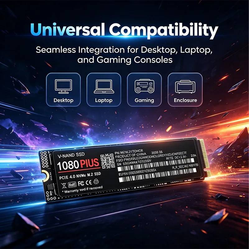 Unidad de estado sólido 1080 P - M.2 Nvme 4Tb Pcie 4.0 Ssd reseña y precio