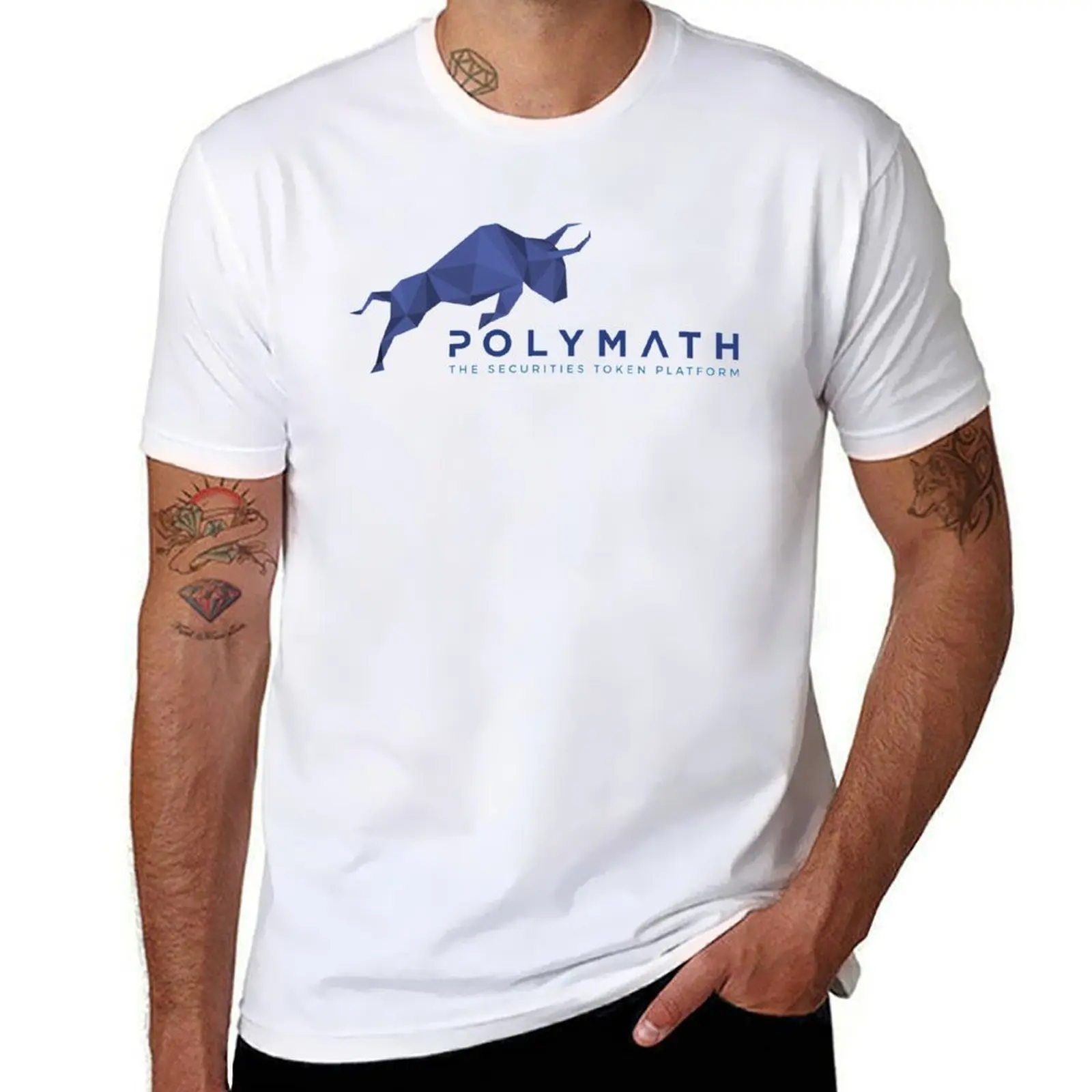 

Polymath T-Shirt man t shirts graphic t shirts for man cotton soft T-Shirt