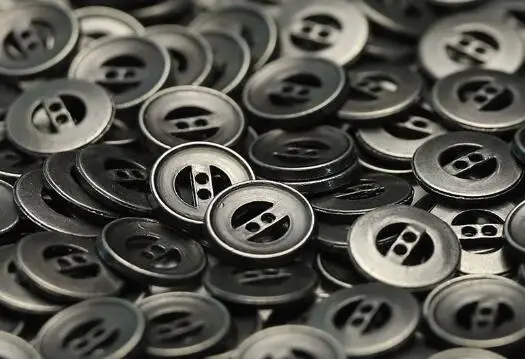10pcs/Lot Size:11mm Hollow out Two eyes Alloy Metal Buttons Fashion Button Women's Cowboy for garment Sewing (SSA-3731)