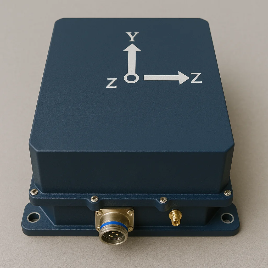 High Accuracy 3-Axis Fiber Optic Gyroscope Navigation Unit Quartz Accelerometers Magnetic Immunity RS422 Interface for Land