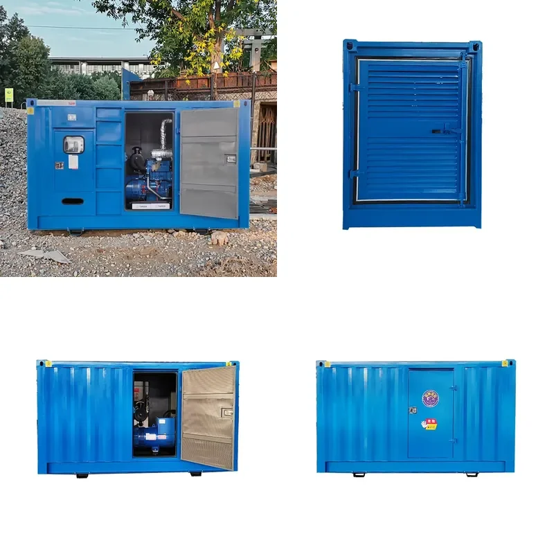 Yuchai 80kw Containerized Soundproof Speaker ultra Quiet Generator Set 100kw 150kw 200kw Supports Customization