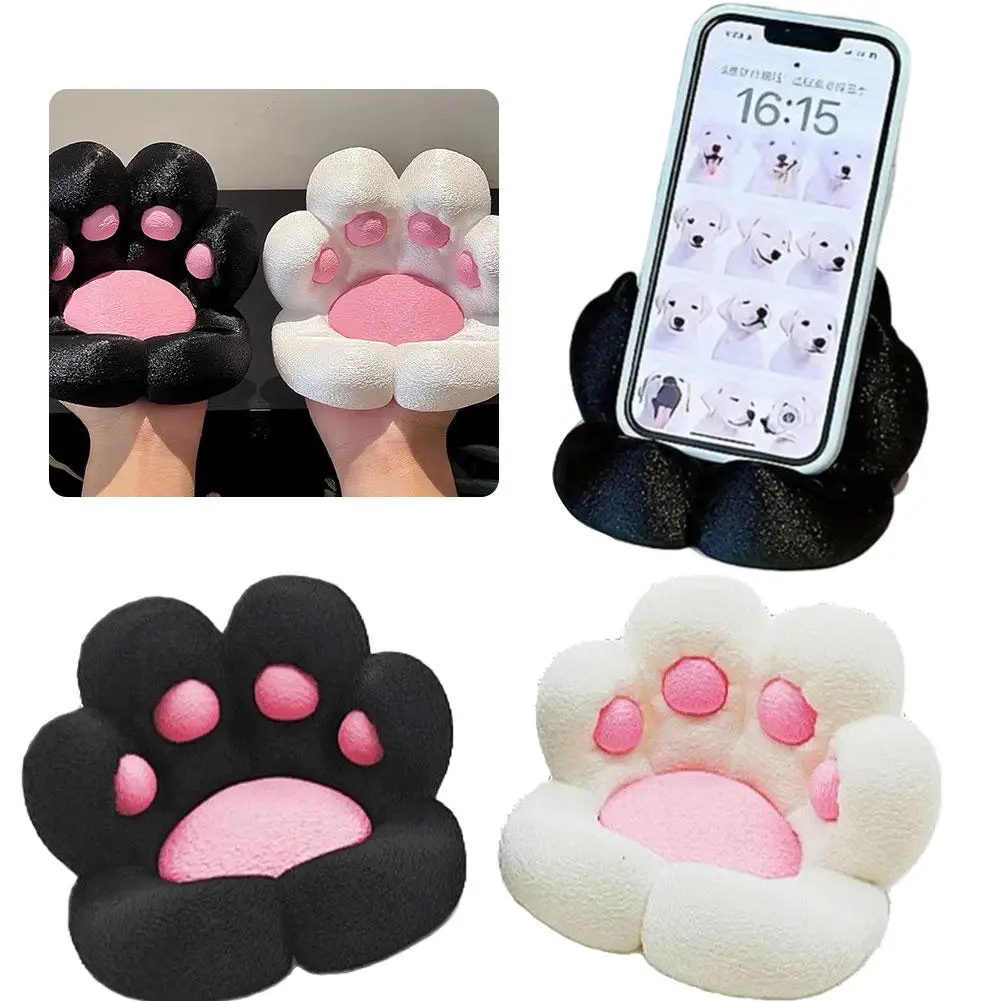 

Новая подставка для телефона в виде кошачьей лапки, настольный держатель для просмотра видео, может использоваться как настольное украшение или подставка для телефона, идеально подходит для подарков.