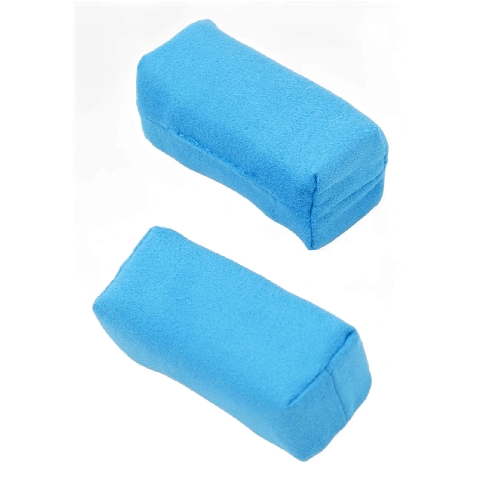 

High Density Sponge Soft Fiber Car Care Car Sponge Auto 10PCS Gray Blue Cleaning Cleaning Applicator Suede Sponge