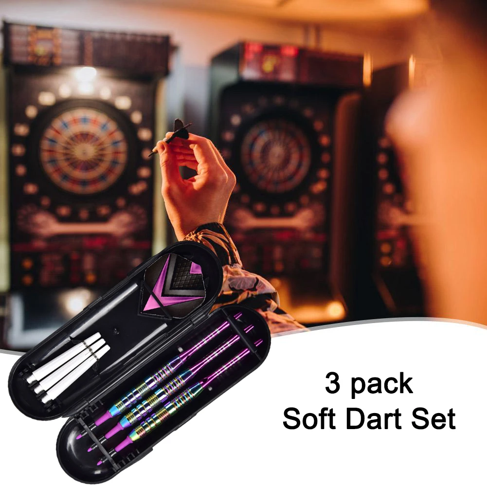 

3Pcs Target Throwing Darts Set with Flight Protectors Lightweight Darts Set for Dart Board