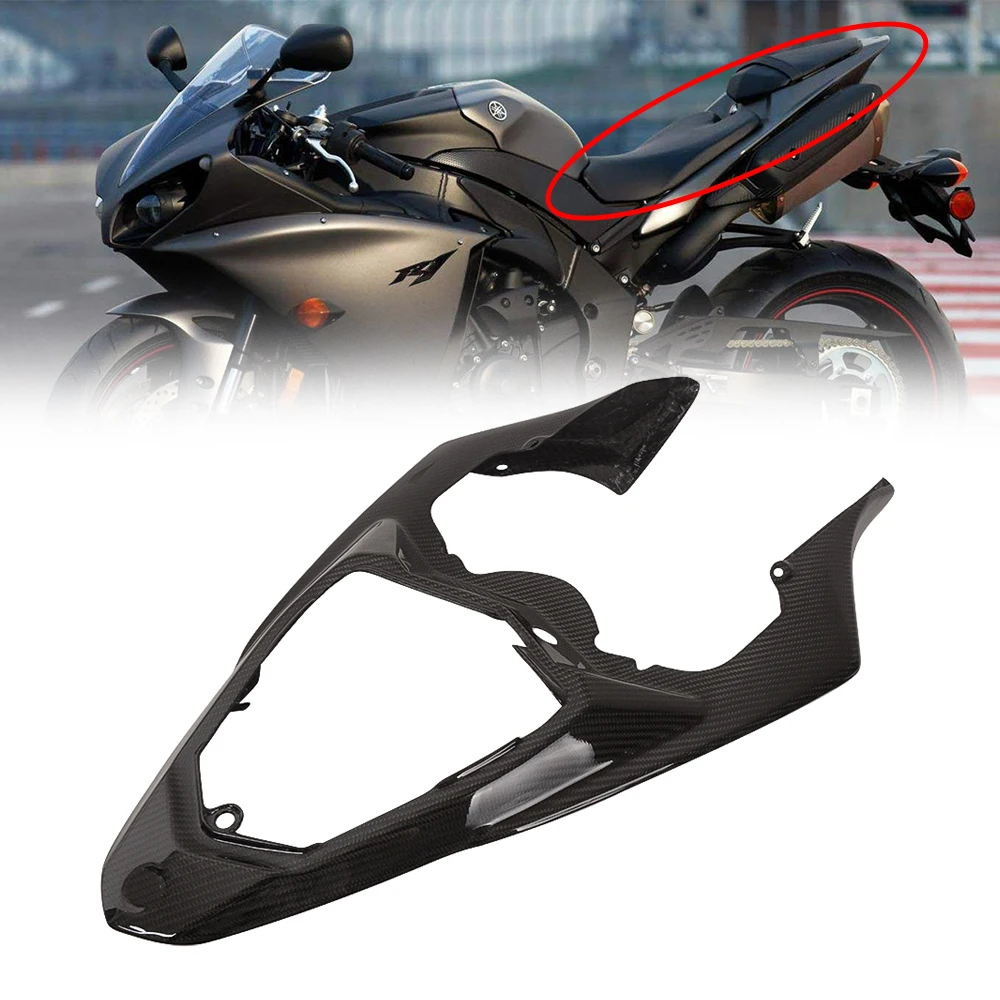 For Yamaha YZF-R1 R1 2009 2010 2011 2012 2013 100% Carbon Fiber Tail Fairing Rear Lower Tail Bottom Tray Panel Cover