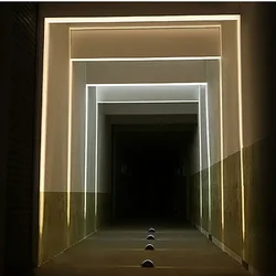 UDDALight 10W Ultra-Bright Outdoor Wall Sconce, LED Aluminum Window Sill Spotlight, Narrow Beam Waterproof for Corridor Villa