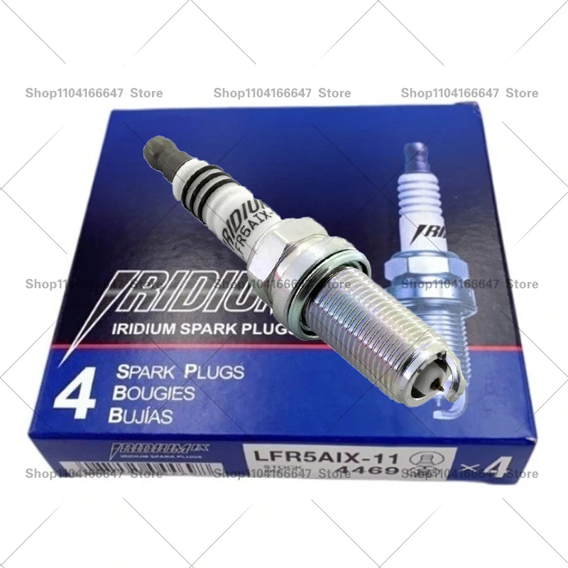 

4pcs LFR5AIX-11 4469 Iridium Spark Plug For Hyundai Infiniti Kia Mercury Nissan Scion Suzuki Toyota Yamaha Auto Part