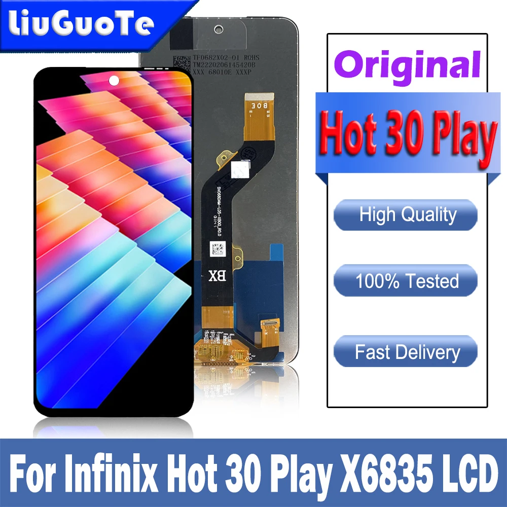 شاشة عرض LCD 6.82 بوصة لجهاز Infinix Hot 30 Play NFC: تقييم ونصائح للاستخدام الأمثل