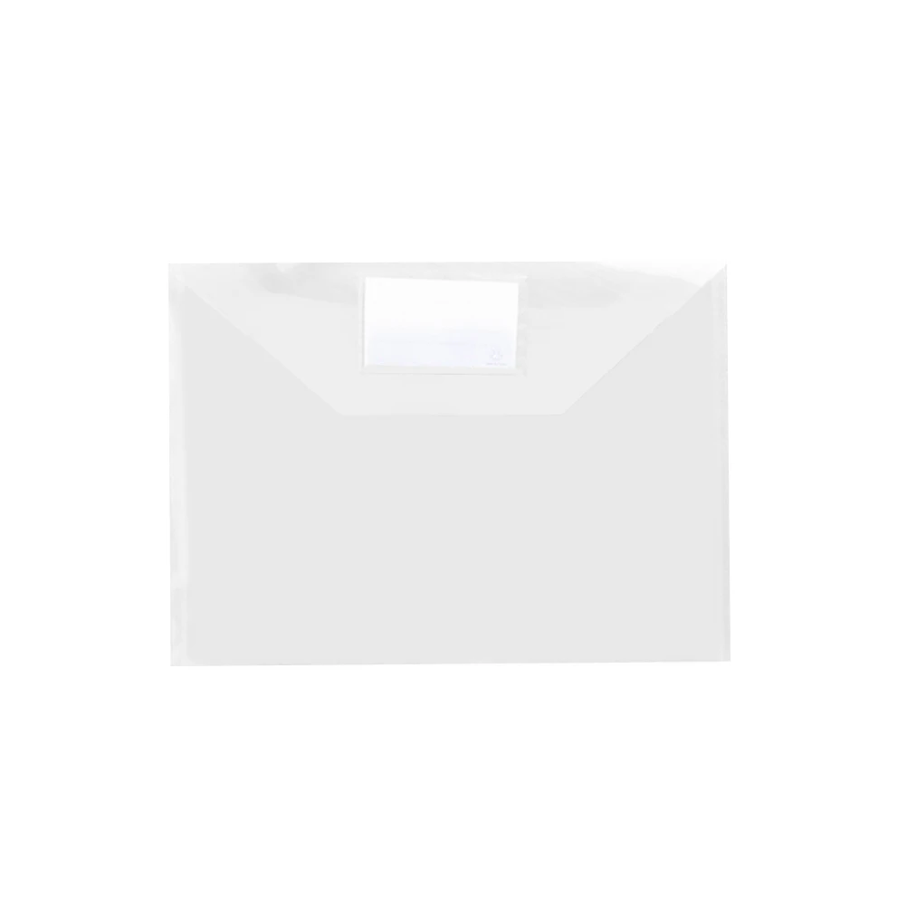 

10 pcs Plastic Document ganizer Folders A4 Snap Button Office File Folder ganizer Water Resistant Storage Briefcase