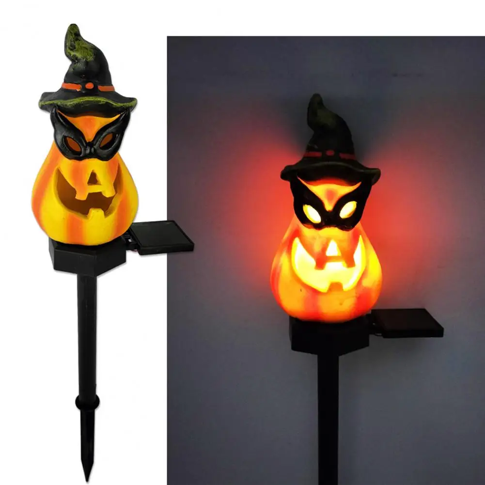 مجموعة فانوس اليقطين المقاوم للماء ، أضواء شمسية ، ضوء قبعة للحديقة ، ديكور المسار ، أدى للعشب ، هالوين #5