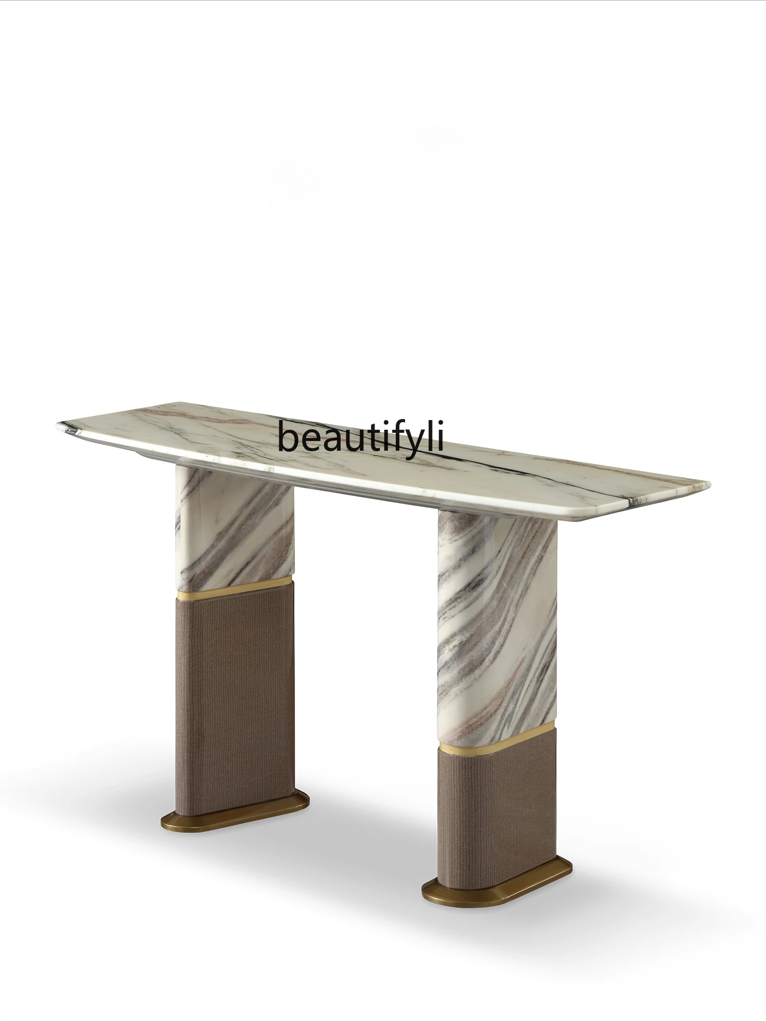 

Modern, light luxury marble entrance table, living room entrance hall decorative cabinet, new product