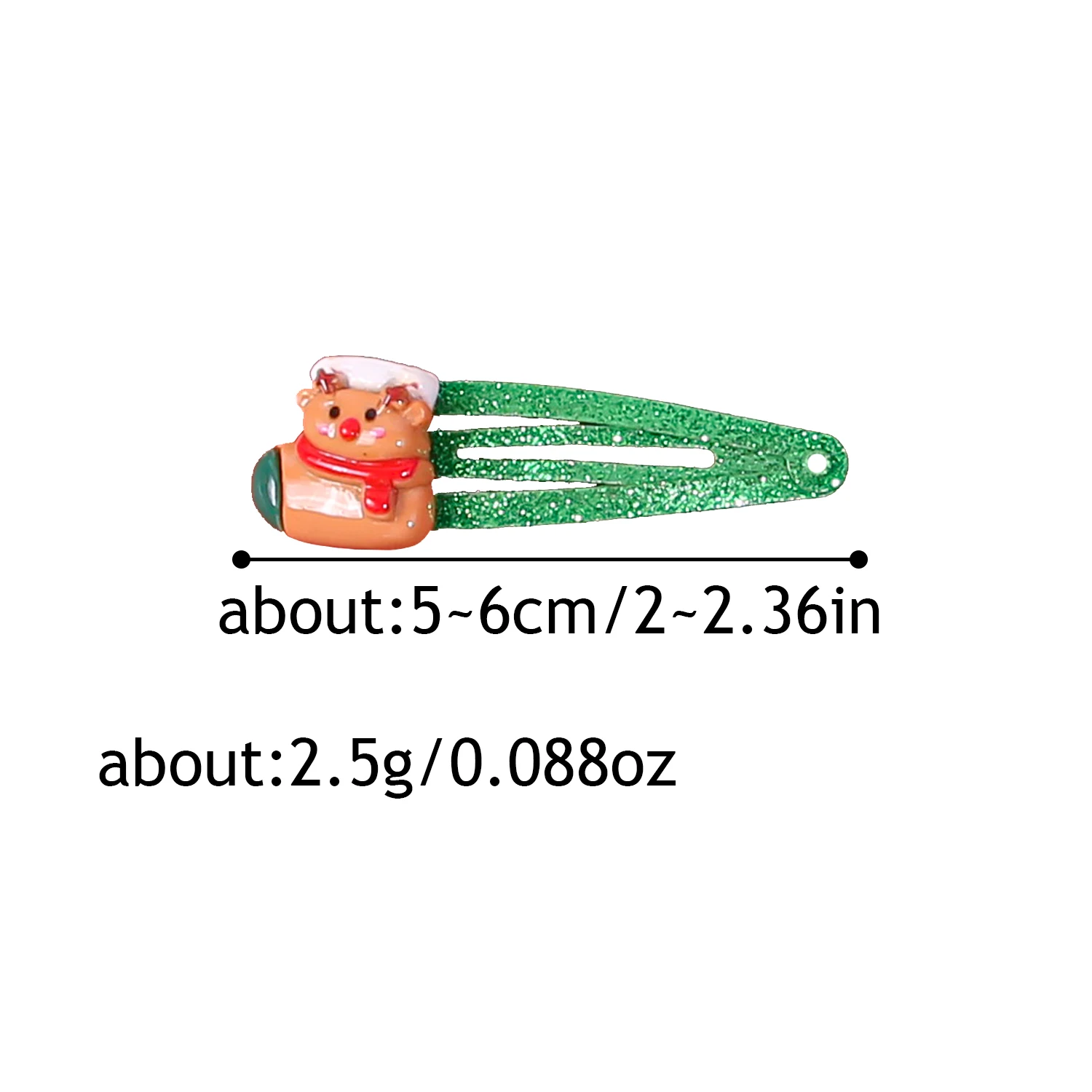 10/20/30 قطعة الكرتون عيد الميلاد مقاطع الشعر الفتيات حفلة المشابك الشعر مقاطع عيد الميلاد مشبك شعر الأطفال إكسسورات شعر الأطفال #6