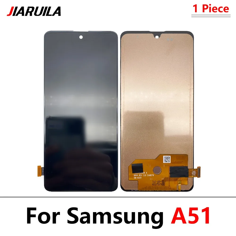 New LCD Display Touch Screen Digitizer For Samsung A20 A30 A30s A31 A51 LCD Screen Touch Screen with Frame Digitizer Assembly