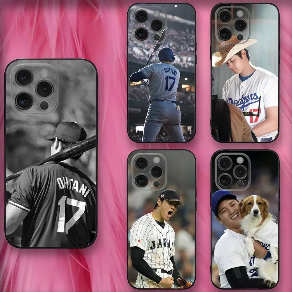 

Baseball S-Shoheis O-Ohtani Phone Case For iPhone 16,se4,15,14,13,12,11,Pro,X,XS,Max,XR,Plus,Mini Soft Black Cover
