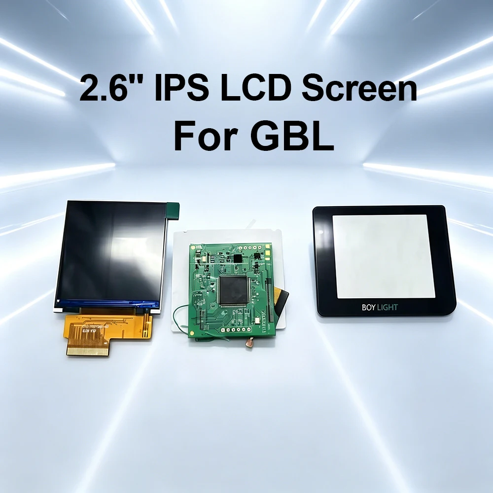 

2.6"Original Size IPS HigH Brighess LCD Screen Is Suitable For Nintendo Gameboy LIGHT GBL