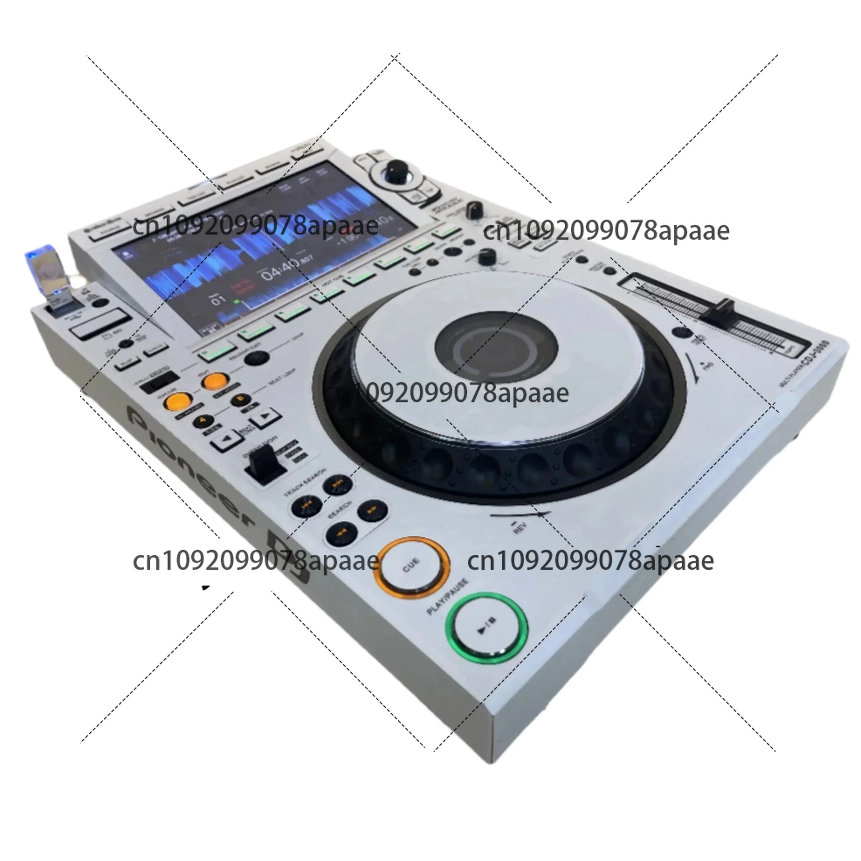 CDJ3000 Disc Maker Film, PC Imported White Fully Protected External Panel Sticker, in Stock