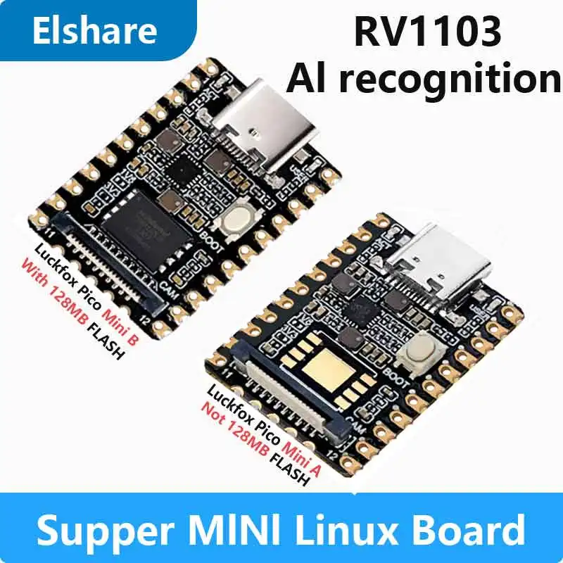 LuckFox Pico Mini Linux MINI A/B RV1103 Rockchip MINI AI Board ARM Supper better than Raspberry Pi Pico development board