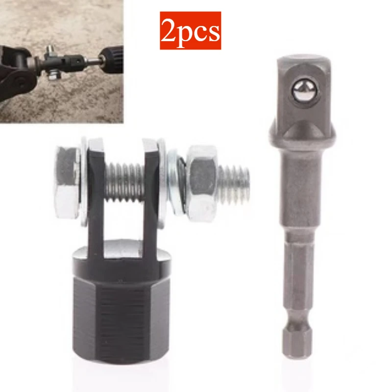 

1/2inch Car Scissor Jack Adapter Scissor Jack Socket Drill Adapter for Ring Or Double Hole Scissor Jacks