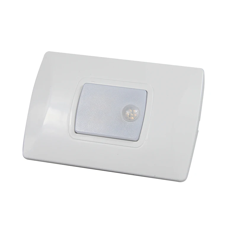 Embutido de parede indução luz de emergência, Home segurança, lâmpadas LED recarregáveis, iluminação automática, lâmpada do corredor, Step lâmpadas