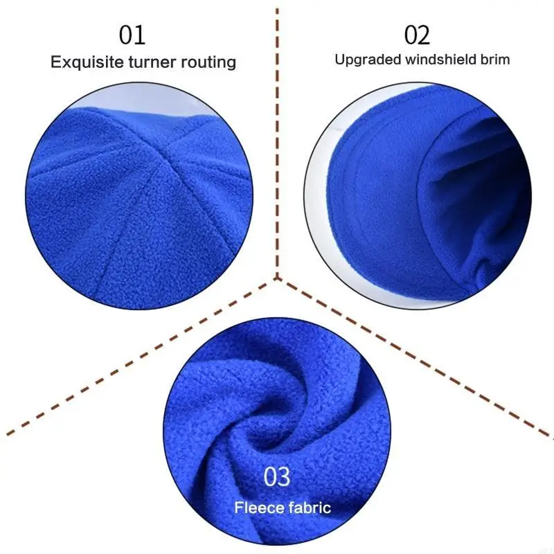 قناع الوجه والرقبة من الصوف بالاكلافا، قناع وجه شتوي جميل كامل للحماية