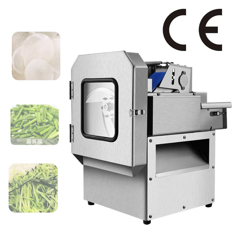 

Vegetable Cutting Machine For kitchen Restaurant Canteen Vegetable Shredding Slicing Machine