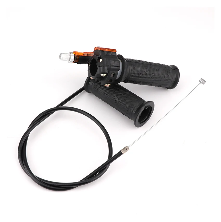 

Motorcycle 7/8" 22mm Twist Throttle Accelerator Grip & Cable For 47cc 49cc Mini Pit Dirt ATV Quad Pocket Motorized Bike Parts