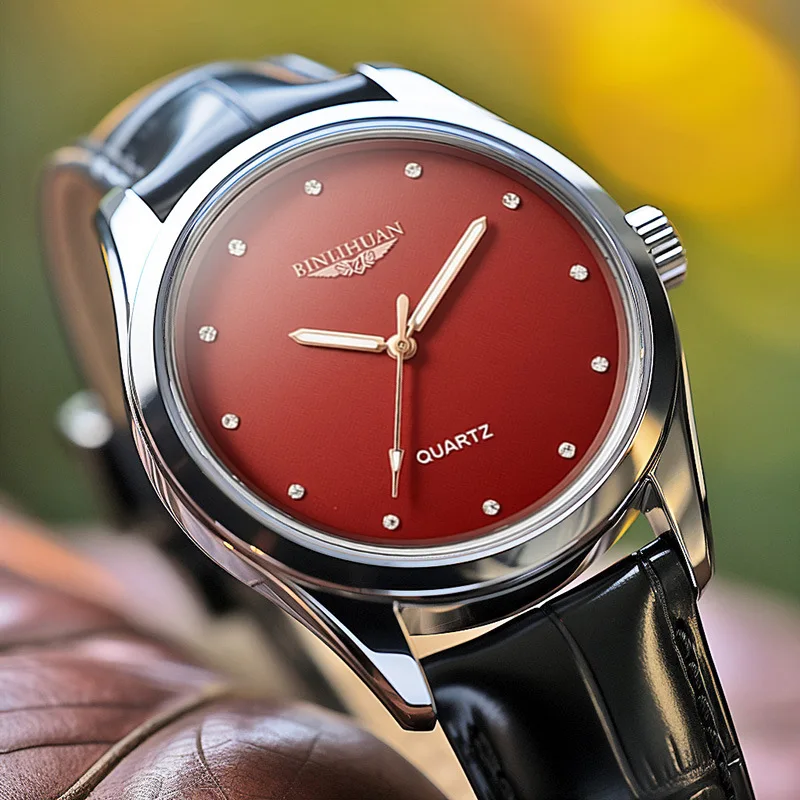Business Men's Watch Men's Belt Quartz Watch