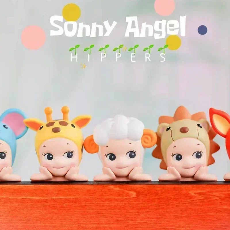 New Sonny Angel animal Jupiter hippers Angel Nake Body Cupido Kewpie Doll PVC Figure mystery box Gift Collection Model Doll Toys